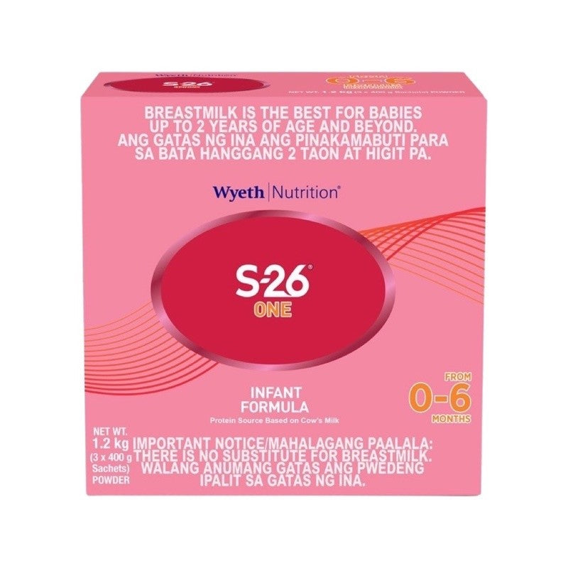 S-26® ONE 1.2kg for 0-6 Months Old Infant Formula