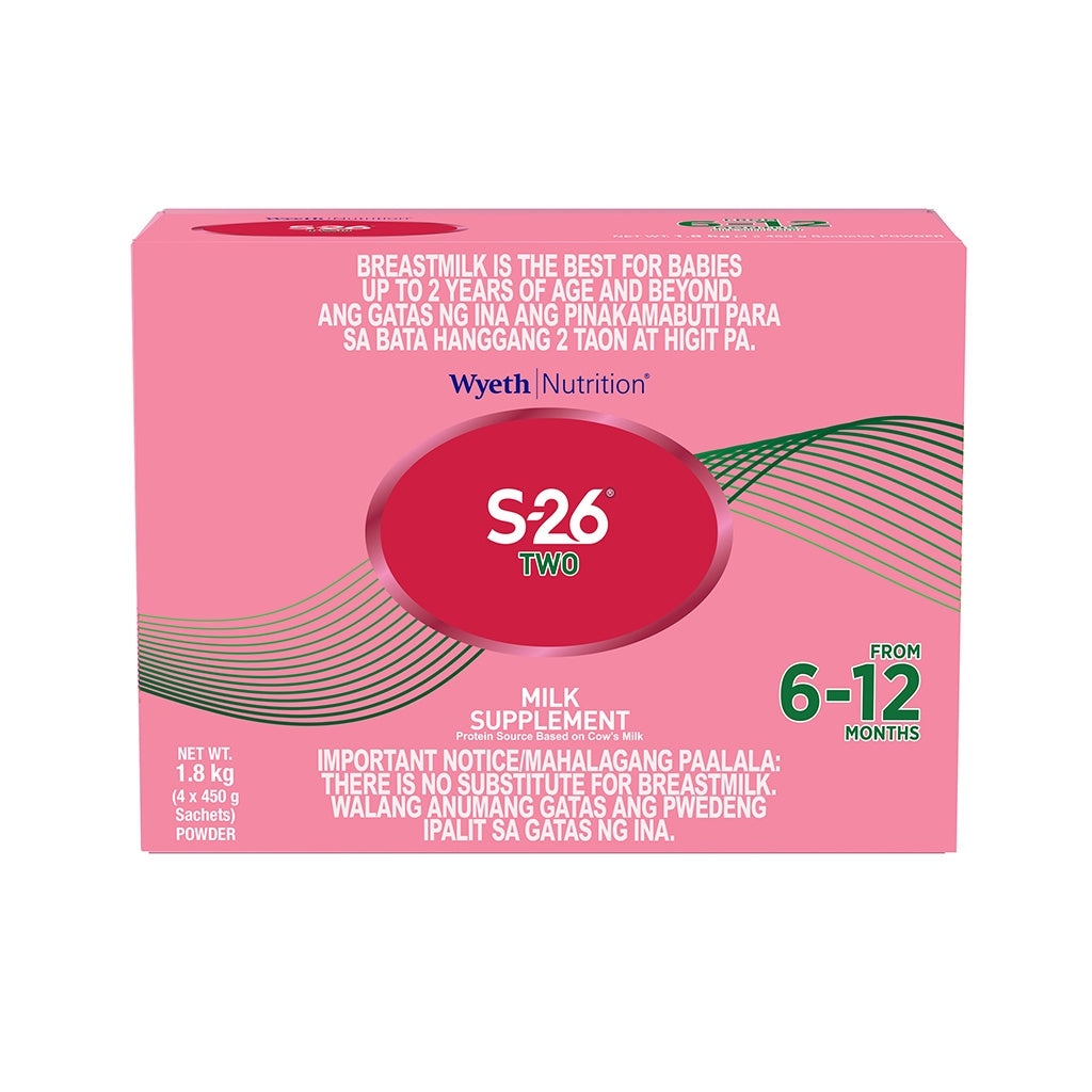 S-26® TWO 1.8kg for 6-12 Months Old Infant Formula