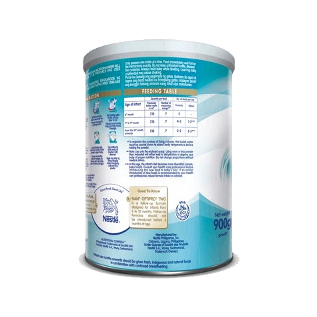 NAN® OptiPro® Two 900g for 6-12 Months Old Infant Formula