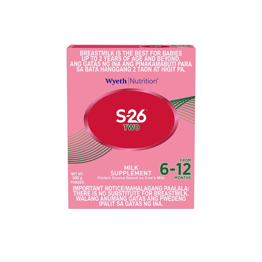 S-26® TWO 400g for 6-12 Months Old Infant Formula