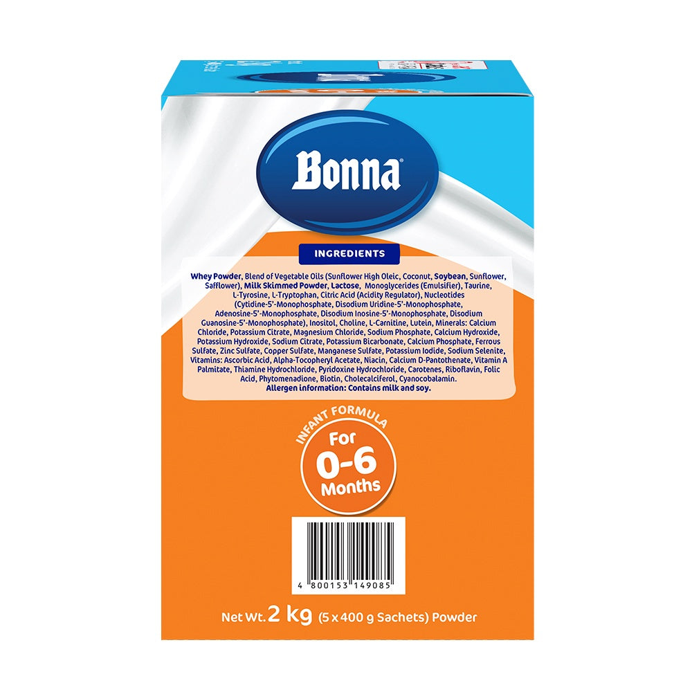 Bonna 2kg for 0-6 Months Old Infant Formula