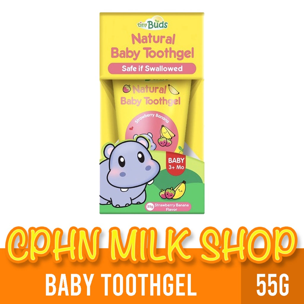 Tiny Buds Baby Toothgel Strawberry Banana 55GRAMS