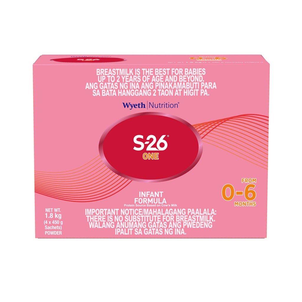 S-26® ONE 1.8kg for 0-6 Months Old Infant Formula