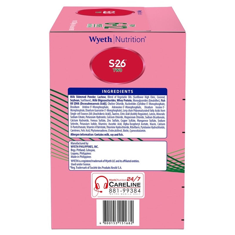 S-26® TWO 2.4kg for 6-12 Months Old Infant Formula