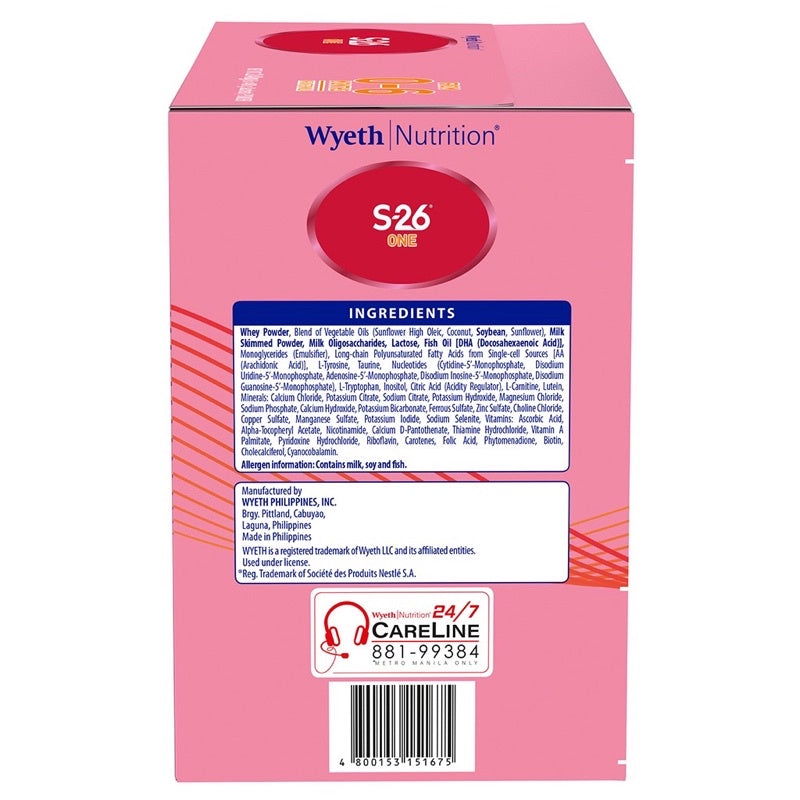 S-26® ONE 2.4kg for 0-6 Months Old Infant Formula