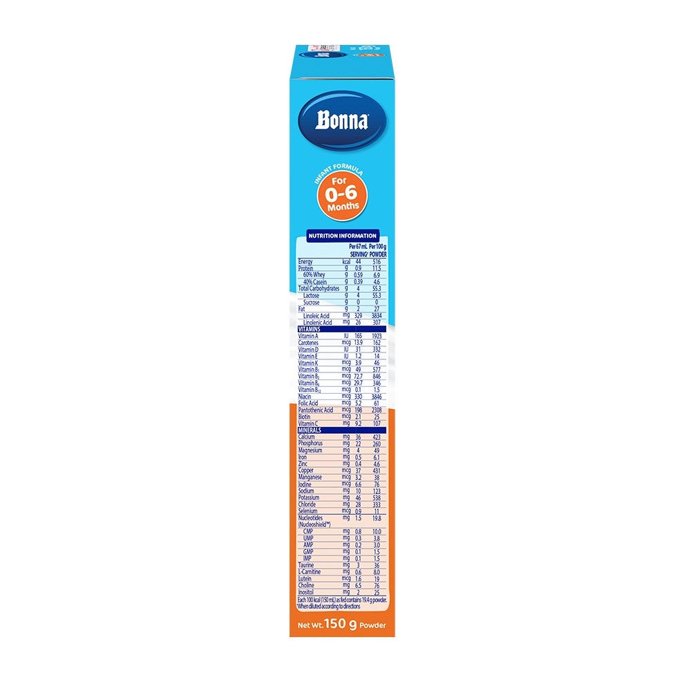 BONNA® 150g for 0-6 Months Old Infant Formula