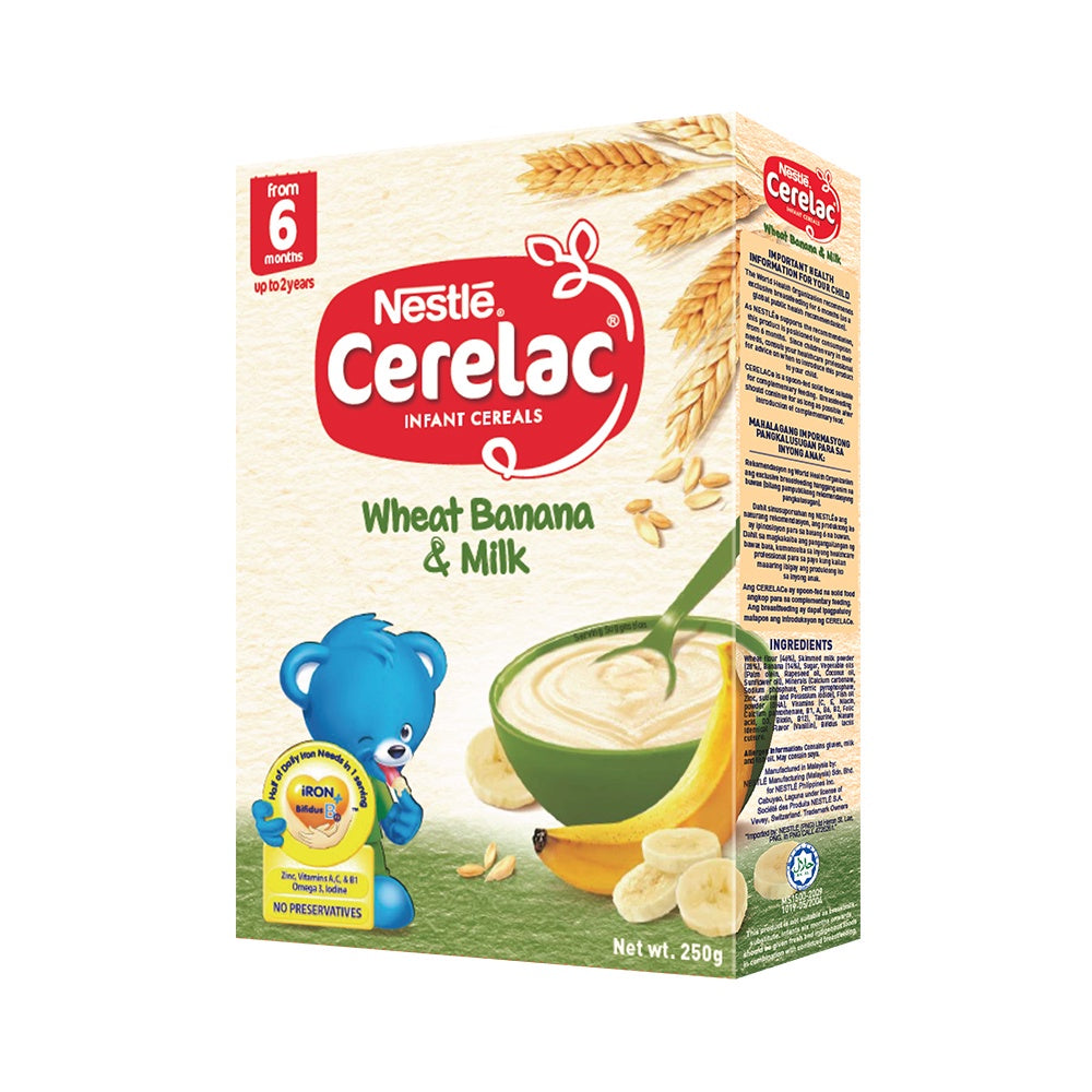 Cerelac Wheat Banana & Milk 250g