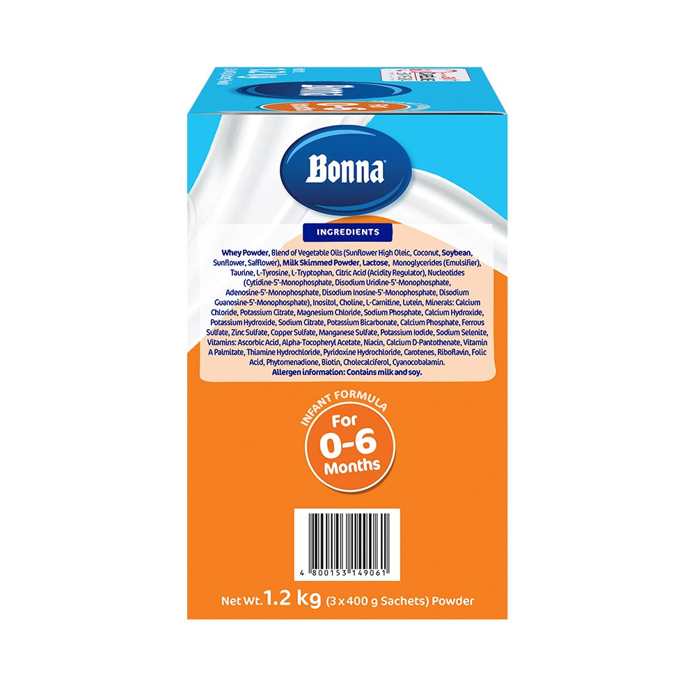 BONNA® 1.2kg for 0-6 Months Old Infant Formula