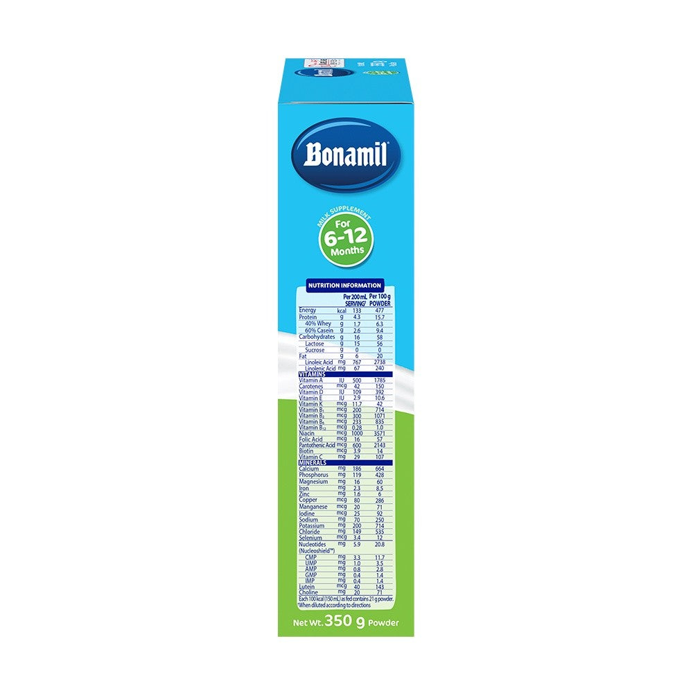 BONNA® 350g for 6-12 Months Old Infant Formula (formerly BONAMIL)