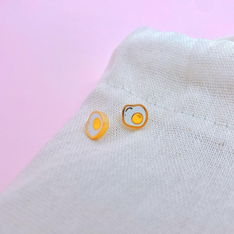 Stainless Steel Earrings Eggs