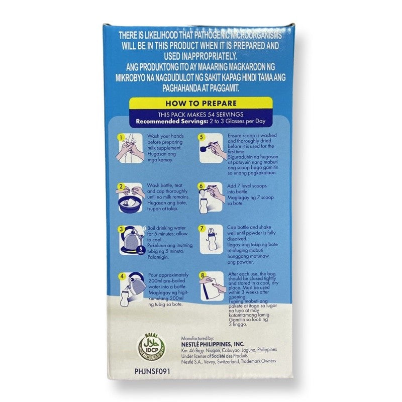 BEAR BRAND Junior 2kg for 1-3 Years Old Milk Supplement