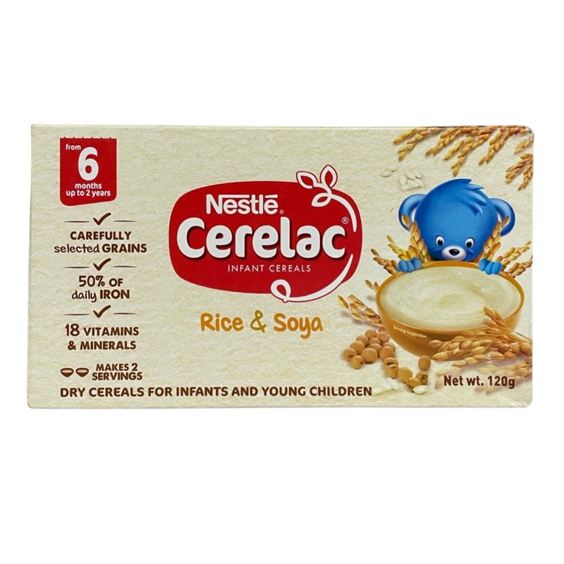 CERELAC Rice & Soya 120g - Infant Cereal