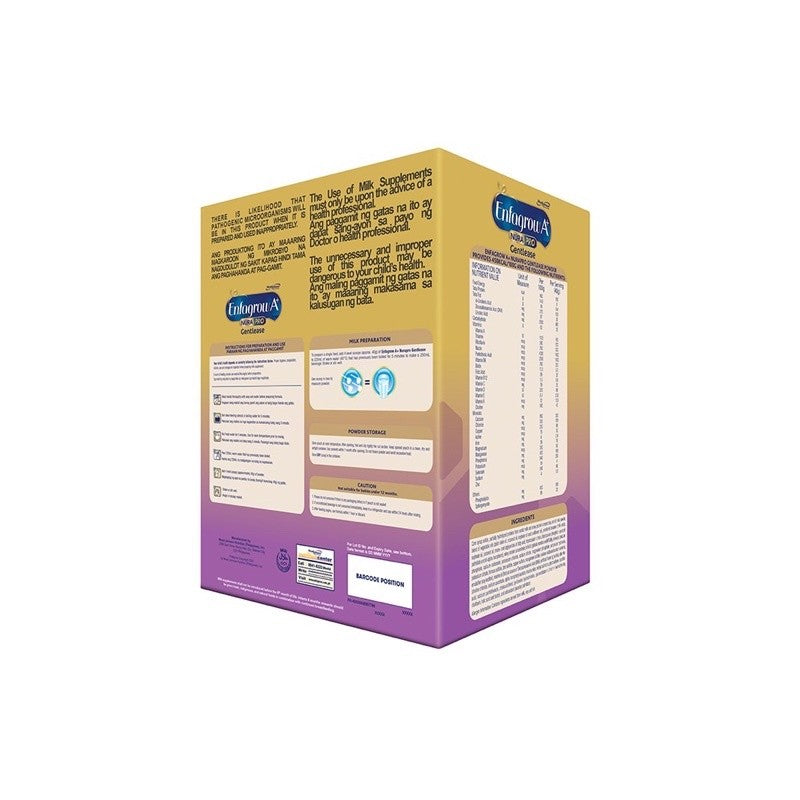 Enfagrow A+ Nurapro Gentlease 1.6kg for 1-3 Years Old Milk Supplement