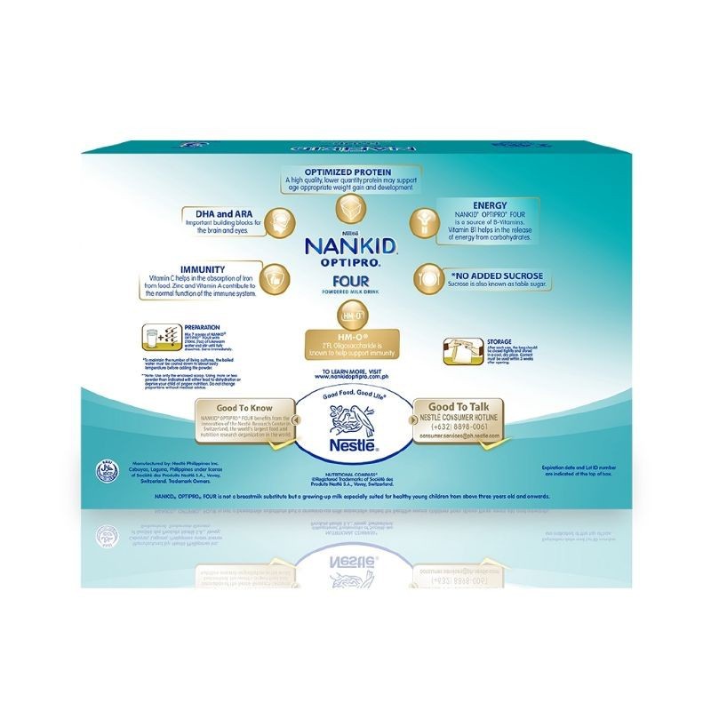NANKID OptiPro Four 2.4kg For Children Above 3 Years Old Powdered Milk