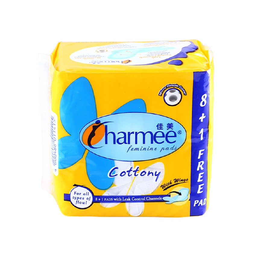 Charmee Cottony For All Types of Flow w/ wings 8s