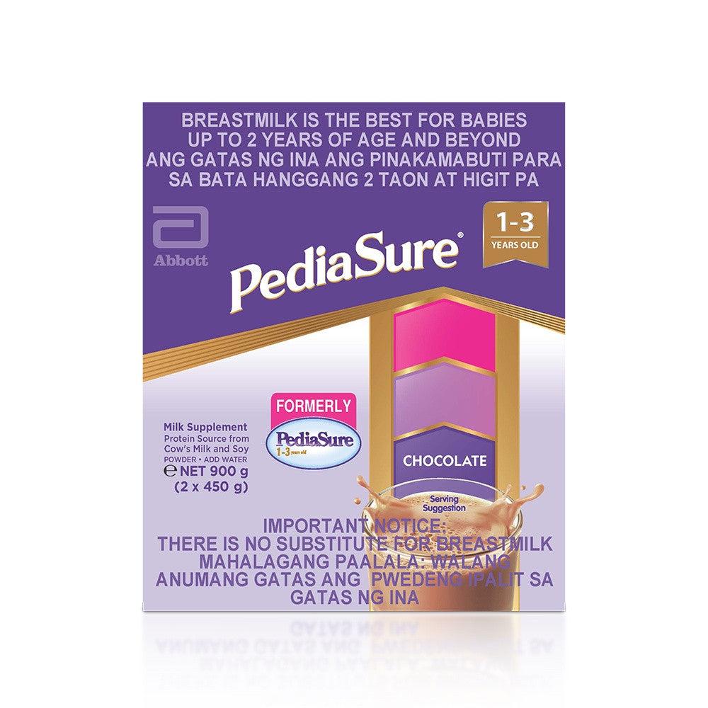 Pediasure Chocolate 800g for 1-3 Years Old Milk Supplement