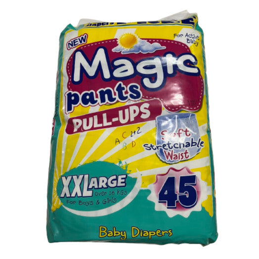 Magic Pants 45's (Variation) XXL | XL | Large | Medium Pull-ups Baby Diaper