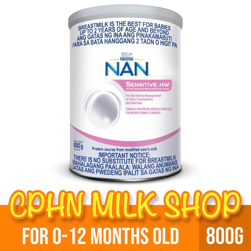 NAN Sensitive 800g for 0-12 Months Old Infant Formula