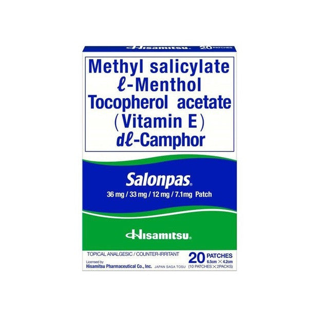 SALONPAS Medicated Patches 20s