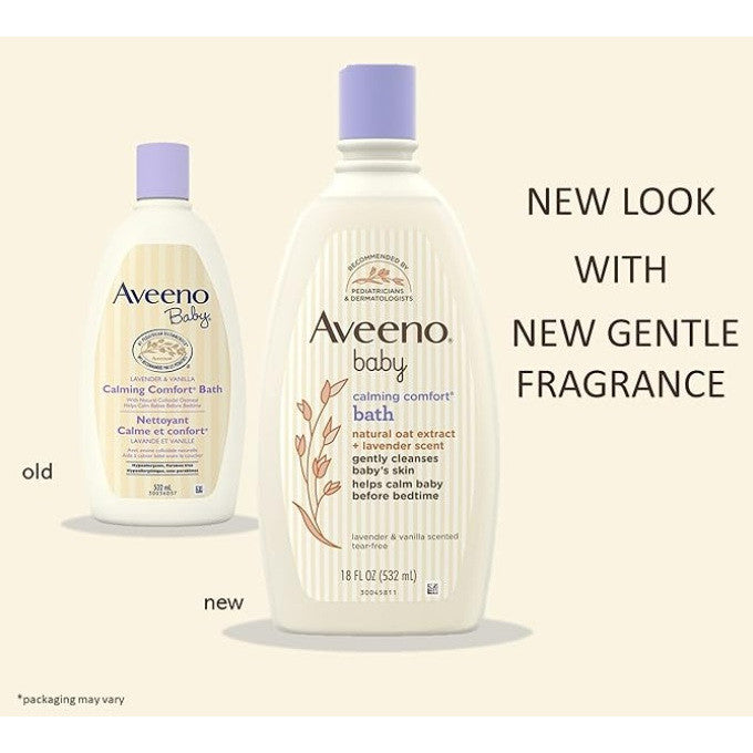 Aveeno Baby Calming Comfort Bath 532mL