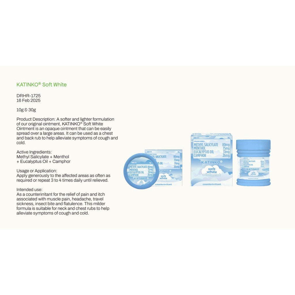 Katinko Soft White Ointment 10grams