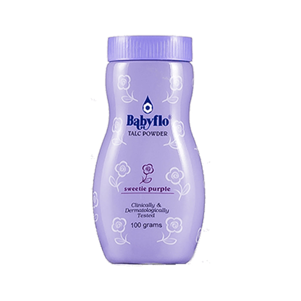 Babyflo Baby Powder Sweetie Purple 100g