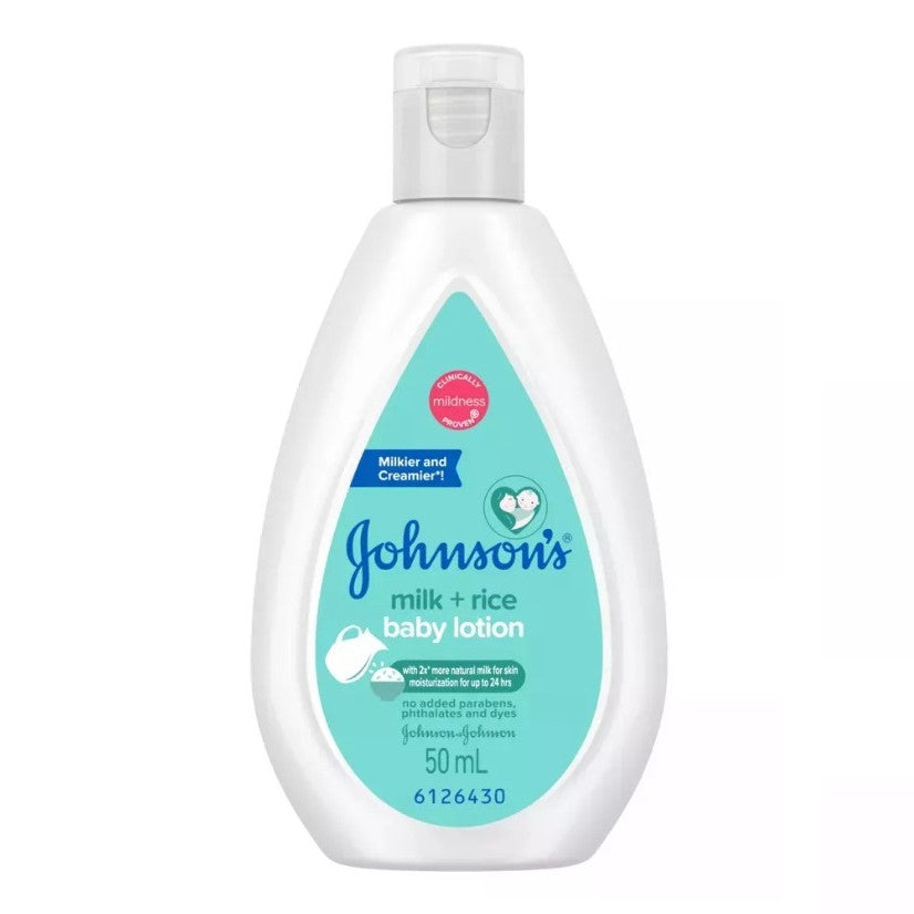 Johnson's Milk+Rice Baby Lotion 50ml