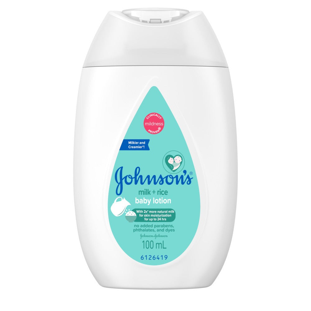Johnson's Milk+Rice Baby Lotion 100ml