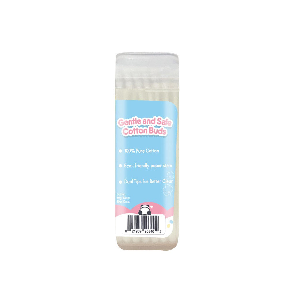 Tiny Buds Tiny Spiral Baby Cotton Buds 400 Tips