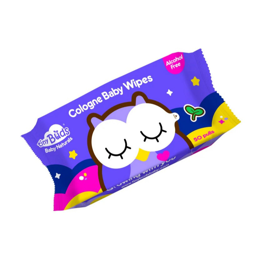 Tiny Buds Cologne Baby Wipes