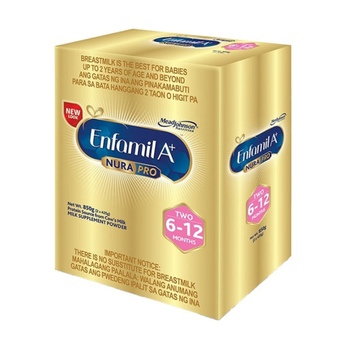 Enfamil A+ Two Nurapro 850g for 6-12 Months Old Infant Formula
