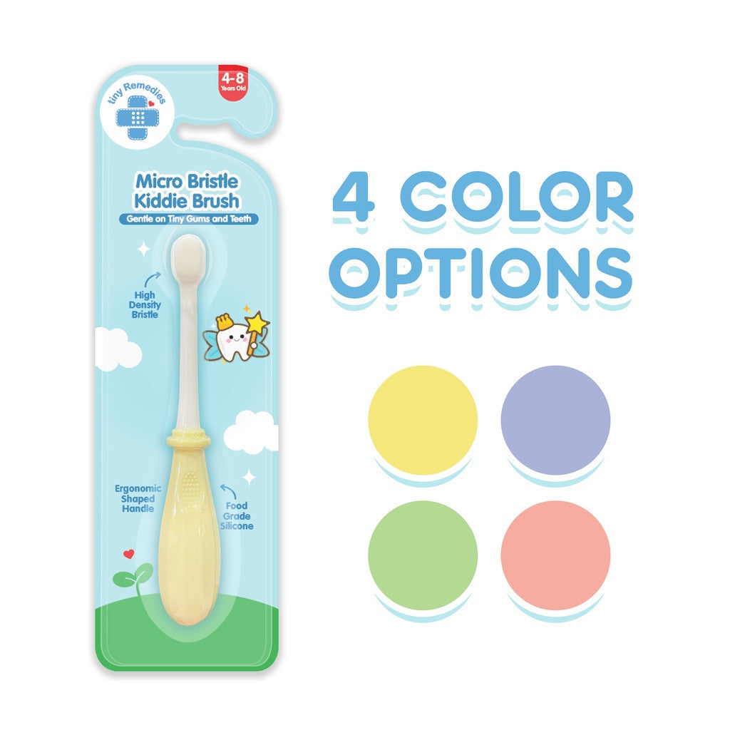Tiny Buds Micro Bristle Kiddie Toothbrush 4-8 years old