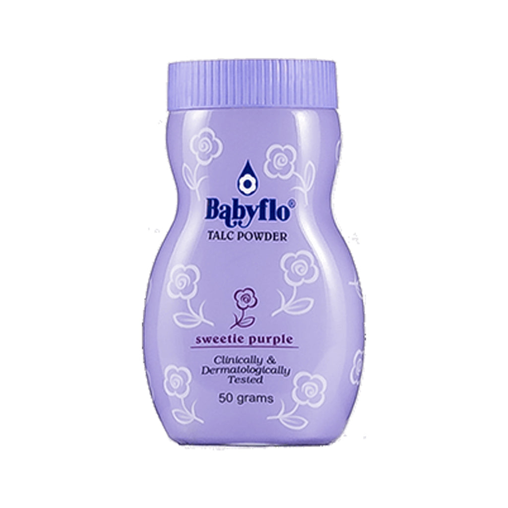 Babyflo Baby Powder Sweetie Purple 50g