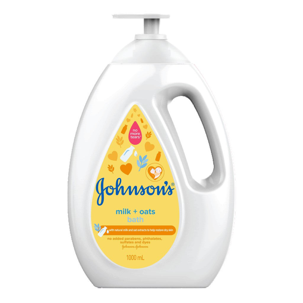 Johnson's Milk+Oats Bath 1000ml