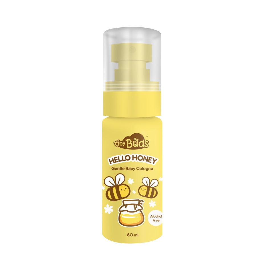 Tiny Buds Hello Honey Gentle Baby Cologne 60mL