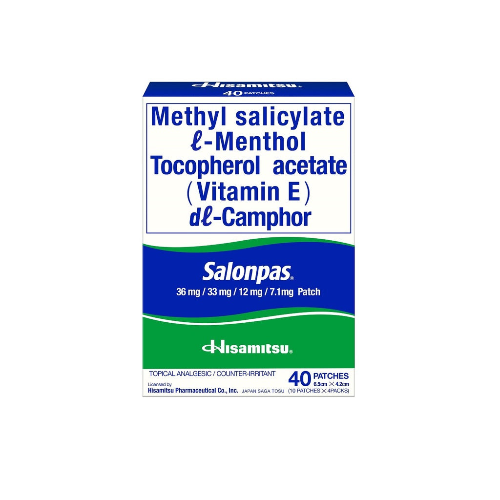 SALONPAS Medicated Patches 40s