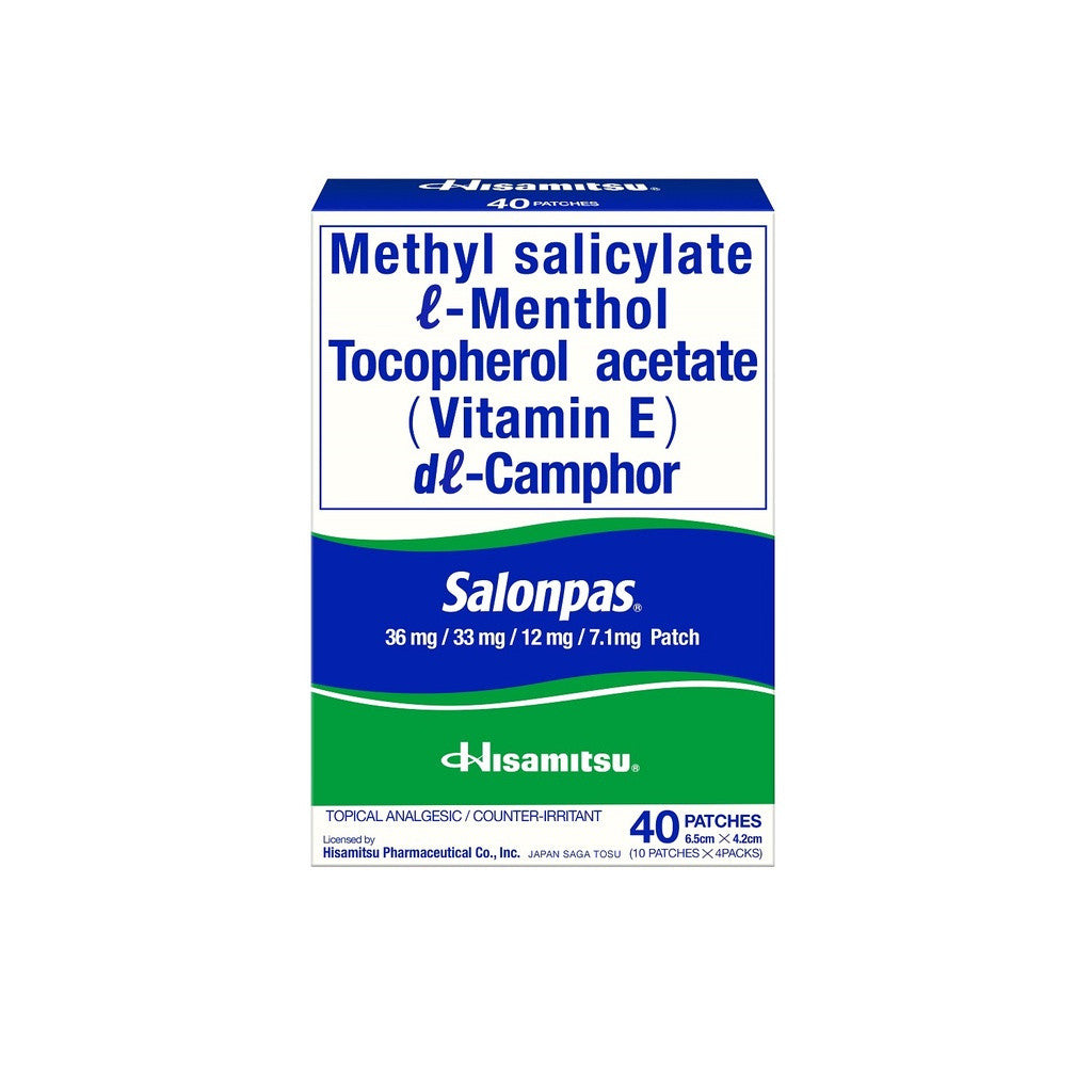 SALONPAS Medicated Patches 40s