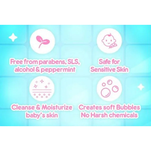 Tiny Buds Natural Baby Bubble Bath 350ML