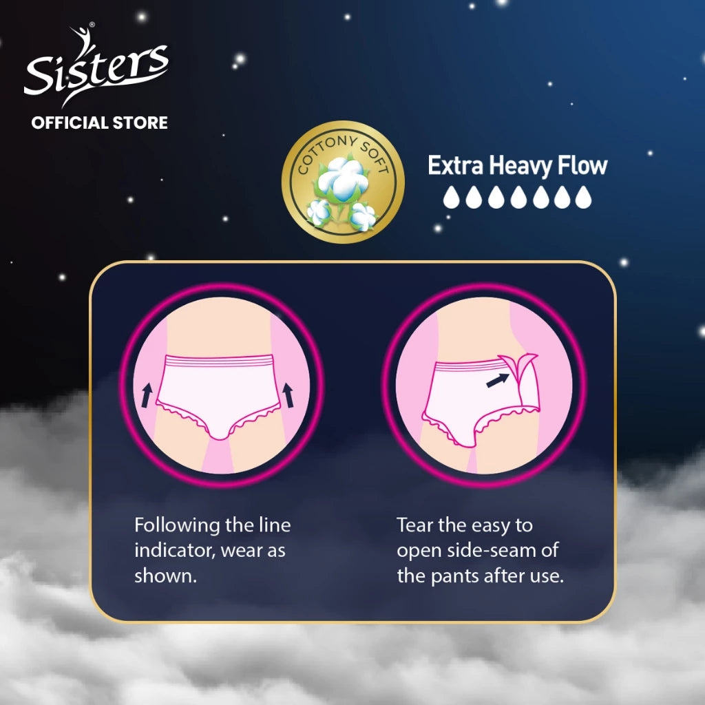 Sisters Overnight Menstrual Pants Medium 2