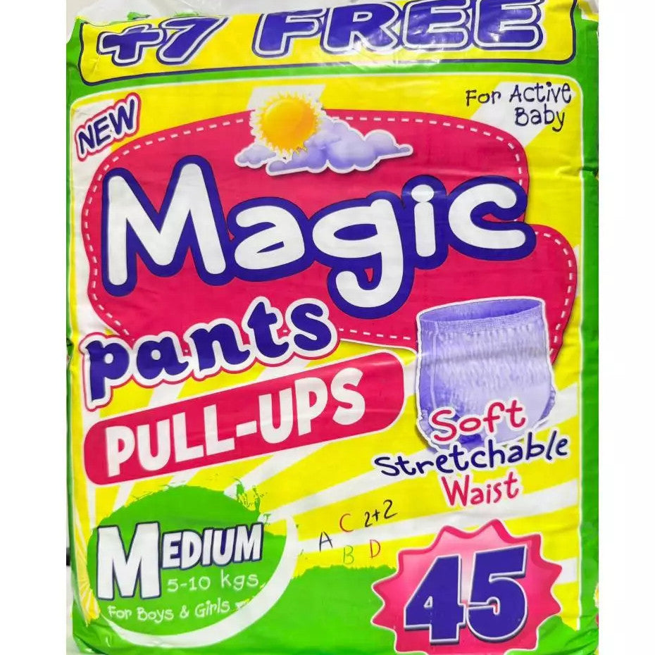 Magic Pants Baby Diapers Medium 45