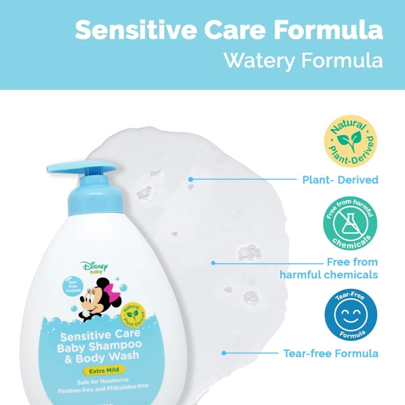 Disney Baby Shampoo and Body Wash Sensitive Care 500ml