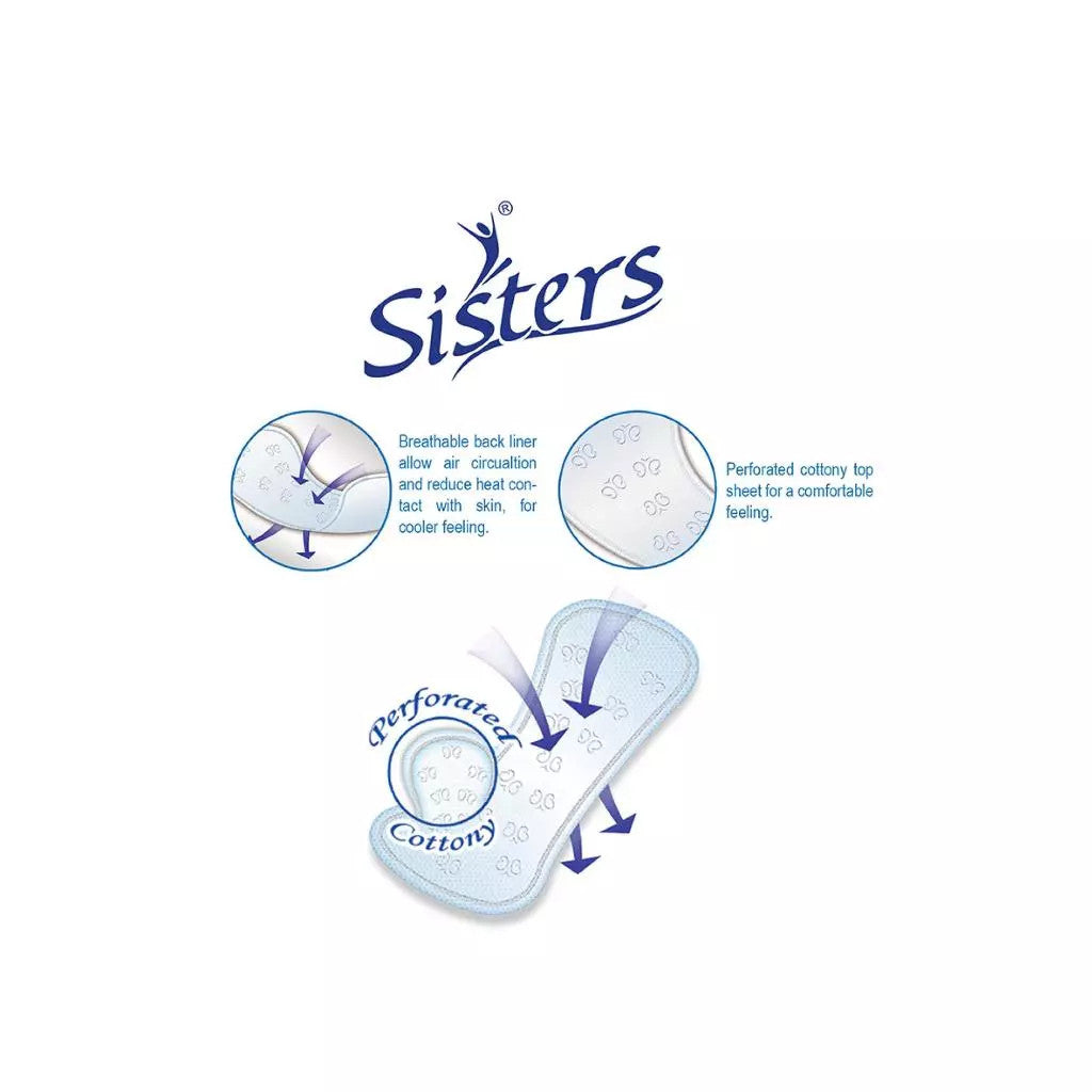 Sisters PROMO Silk Floss Day 8's + Net Side Night 8's w/ FREE Pantyliners