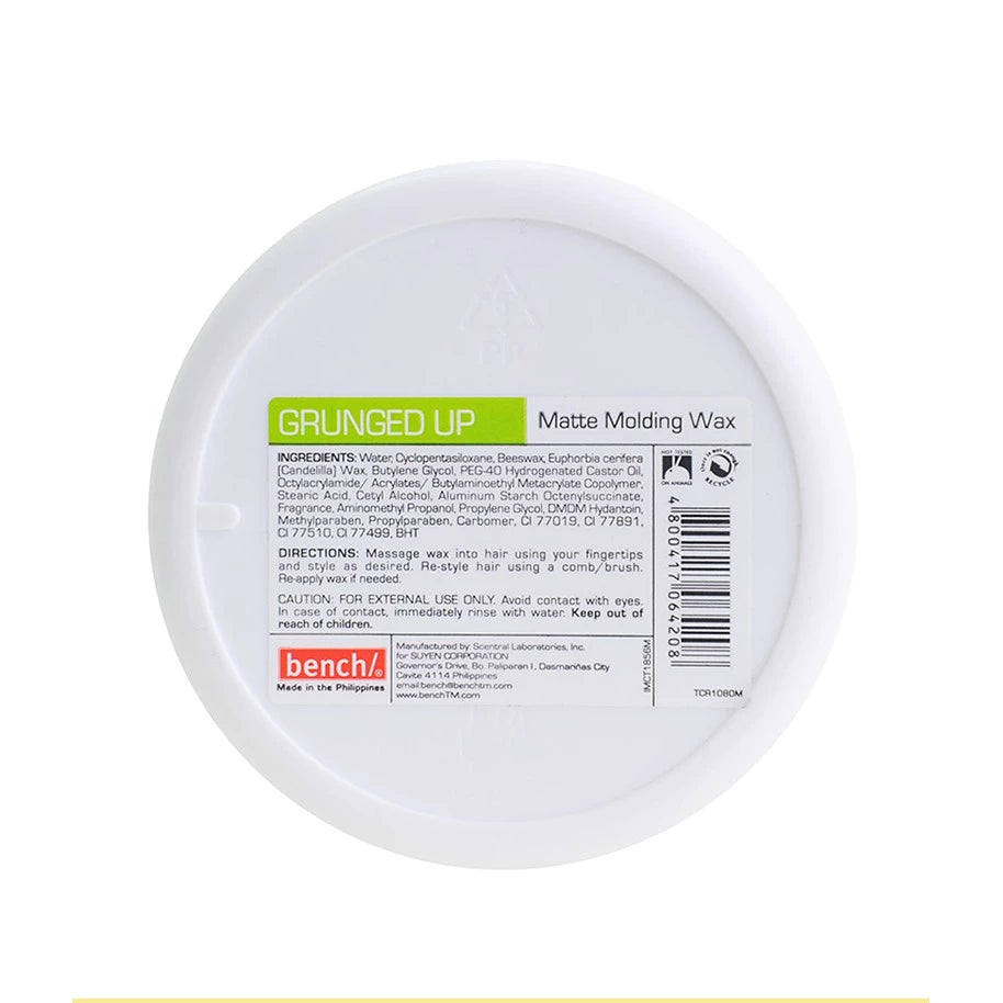 Bench Fix Grunged Up Matte Molding Wax 80g