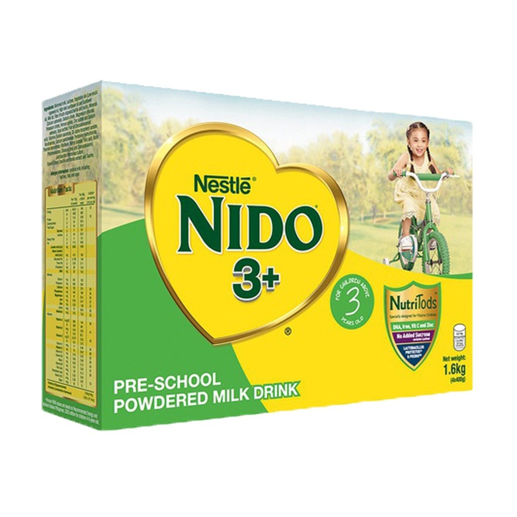 NIDO 3+ 1.6kg For Pre-Schoolers Above 3 Years Old Powdered Milk Drink
