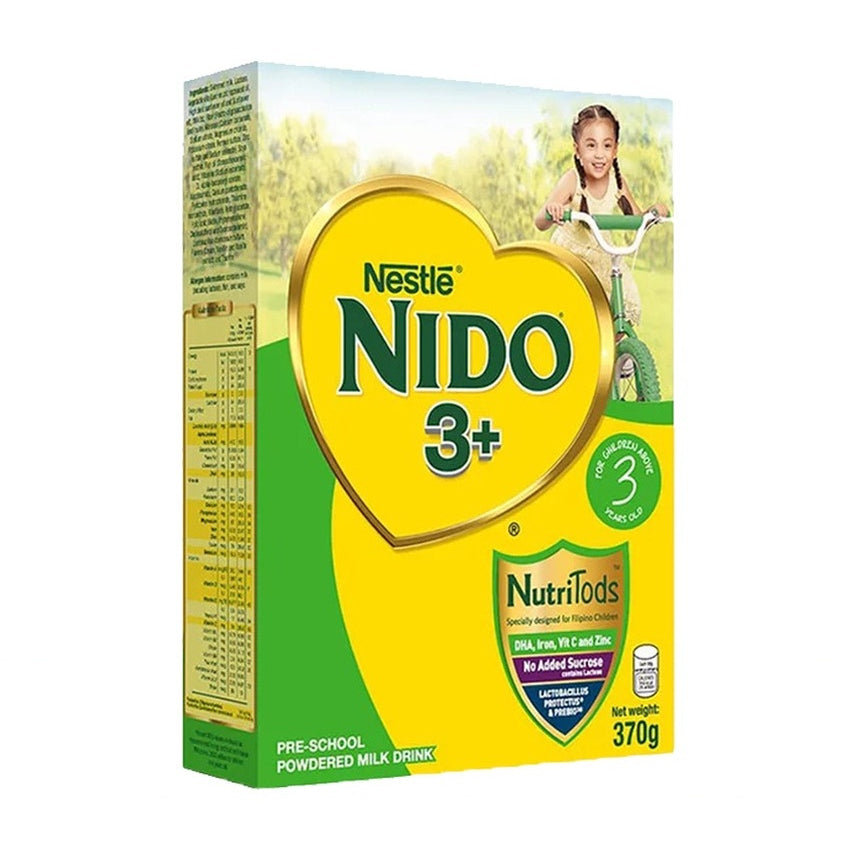 NIDO 3+ 370g For Pre-Schoolers Above 3 Years Old Powdered Milk Drink