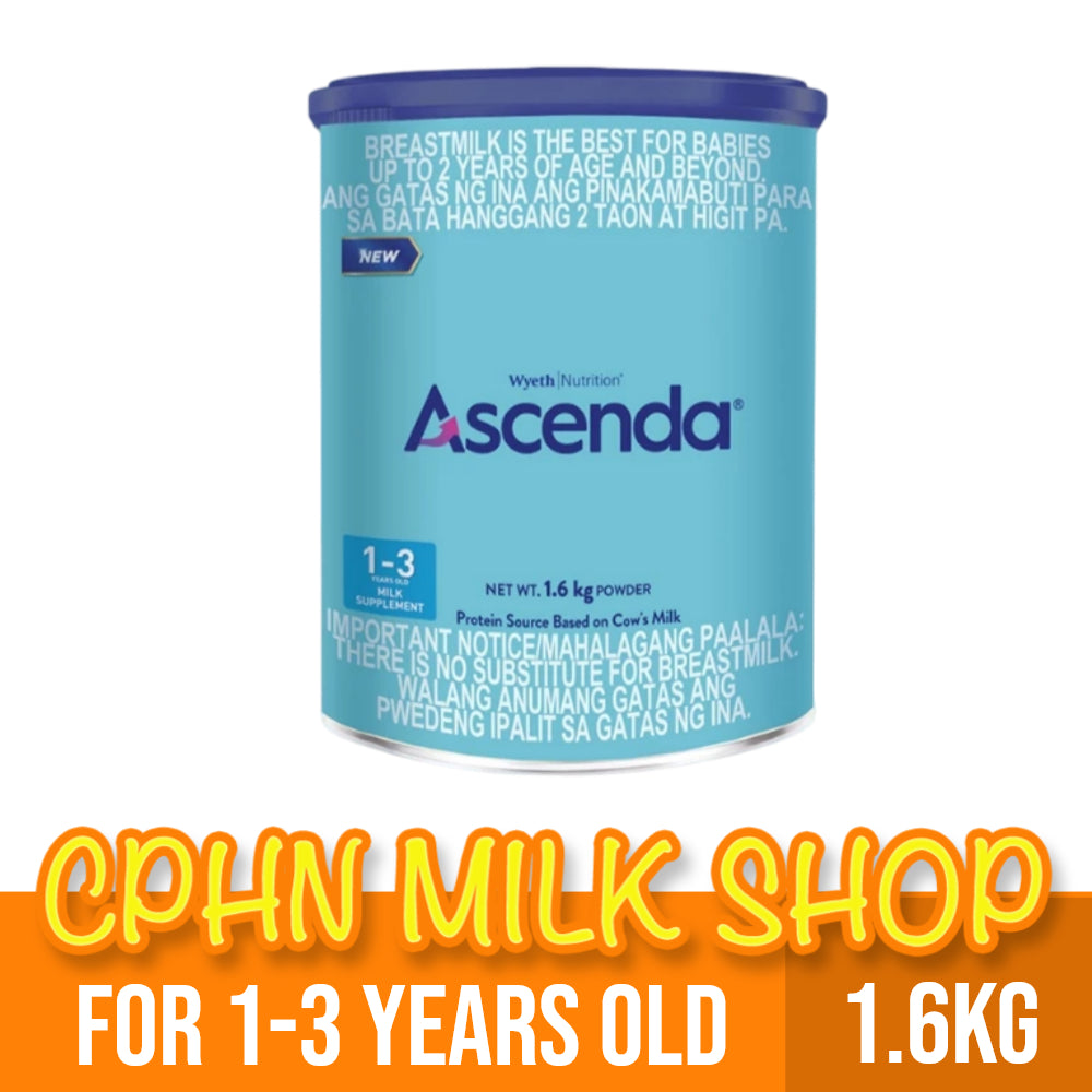 ASCENDA 3 1.6kg for 1-3 Years Old Milk Supplement