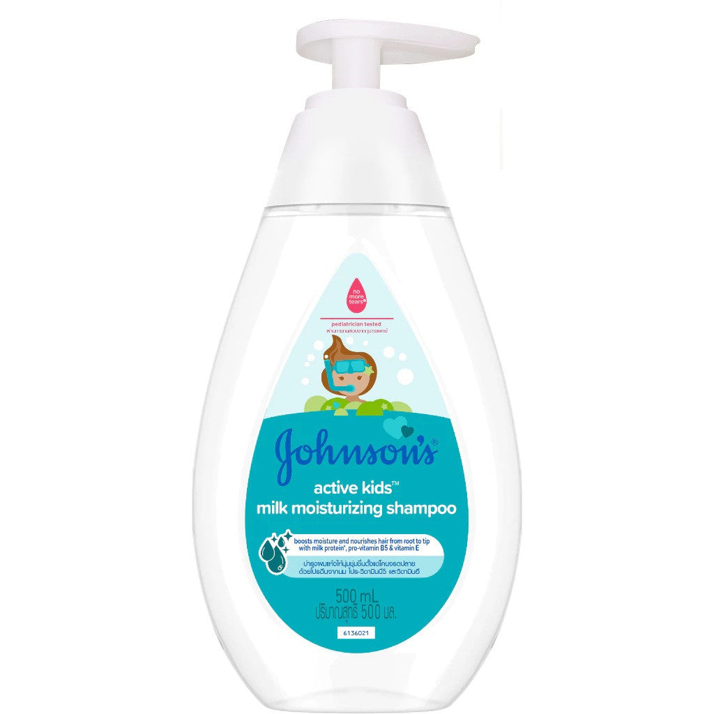 Johnson's Milk Moisturizing Shampoo 500ml