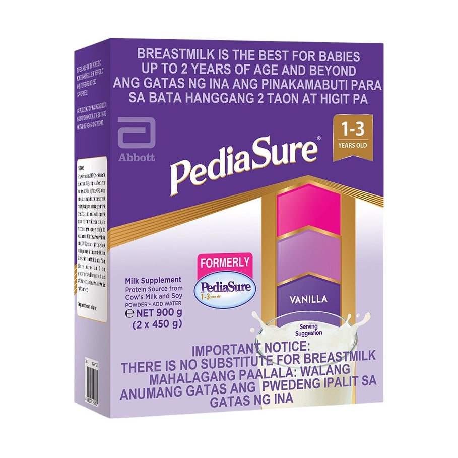 Pediasure Vanilla 800g for 1-3 Years Old Milk Supplement