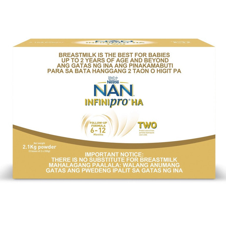 NAN® INFINIPRO® HA Two 2.4kg for 6-12 Months Old Infant Formula