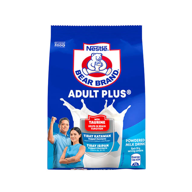 Bear Brand Adult Plus 300g Adult Powdered Milk Drink